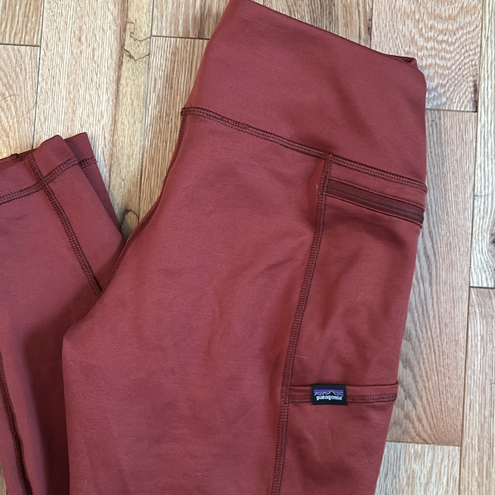 Patagonia Pack Out Women’s Leggings Red Size S - Picture 3 of 8